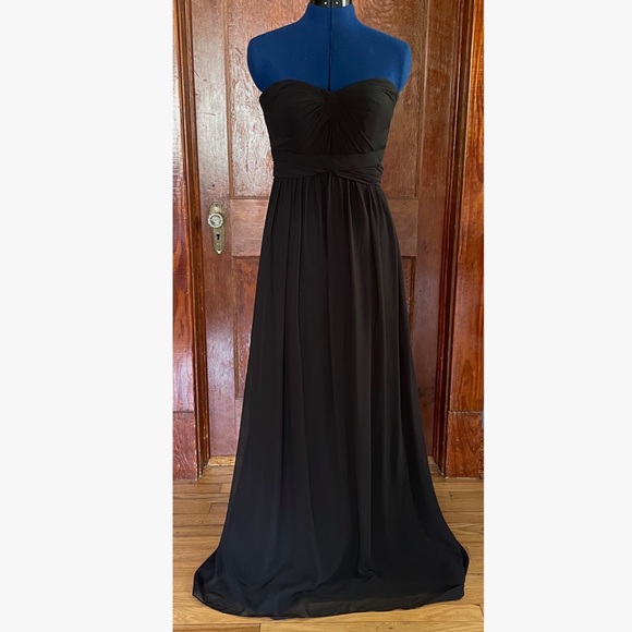 Jenny Yoo Dresses & Skirts - Jenny Yoo Collection | BHLDN | Aidan Convertible Chiffon Gown | Black | Size 4